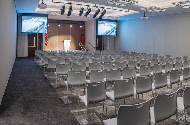 Training and Very Large Meeting Spaces