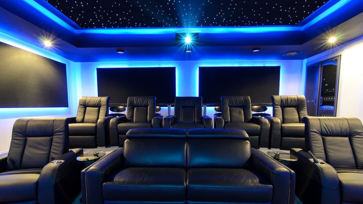 Project Showcase: Modern Home Theater