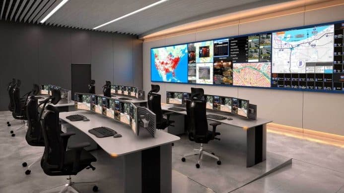 Video Wall control room