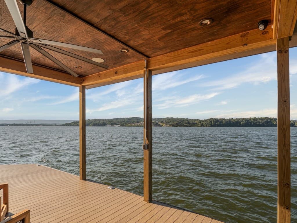 Boat dock camera