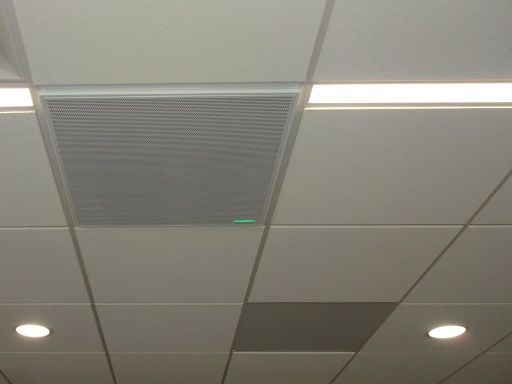 In Ceiling Mic and Speaker