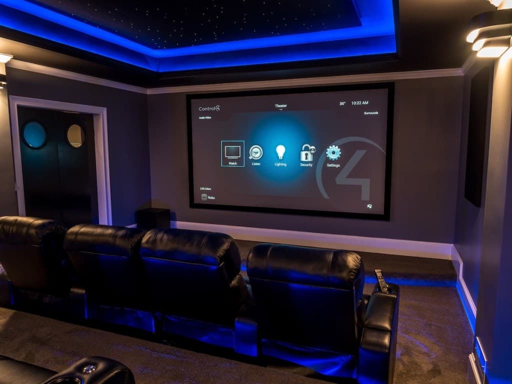 Theater projection screen