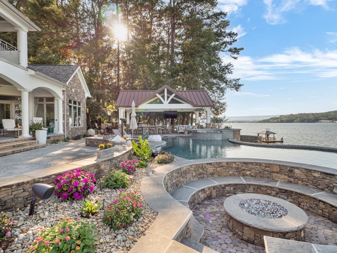 Pool and Fire Pit